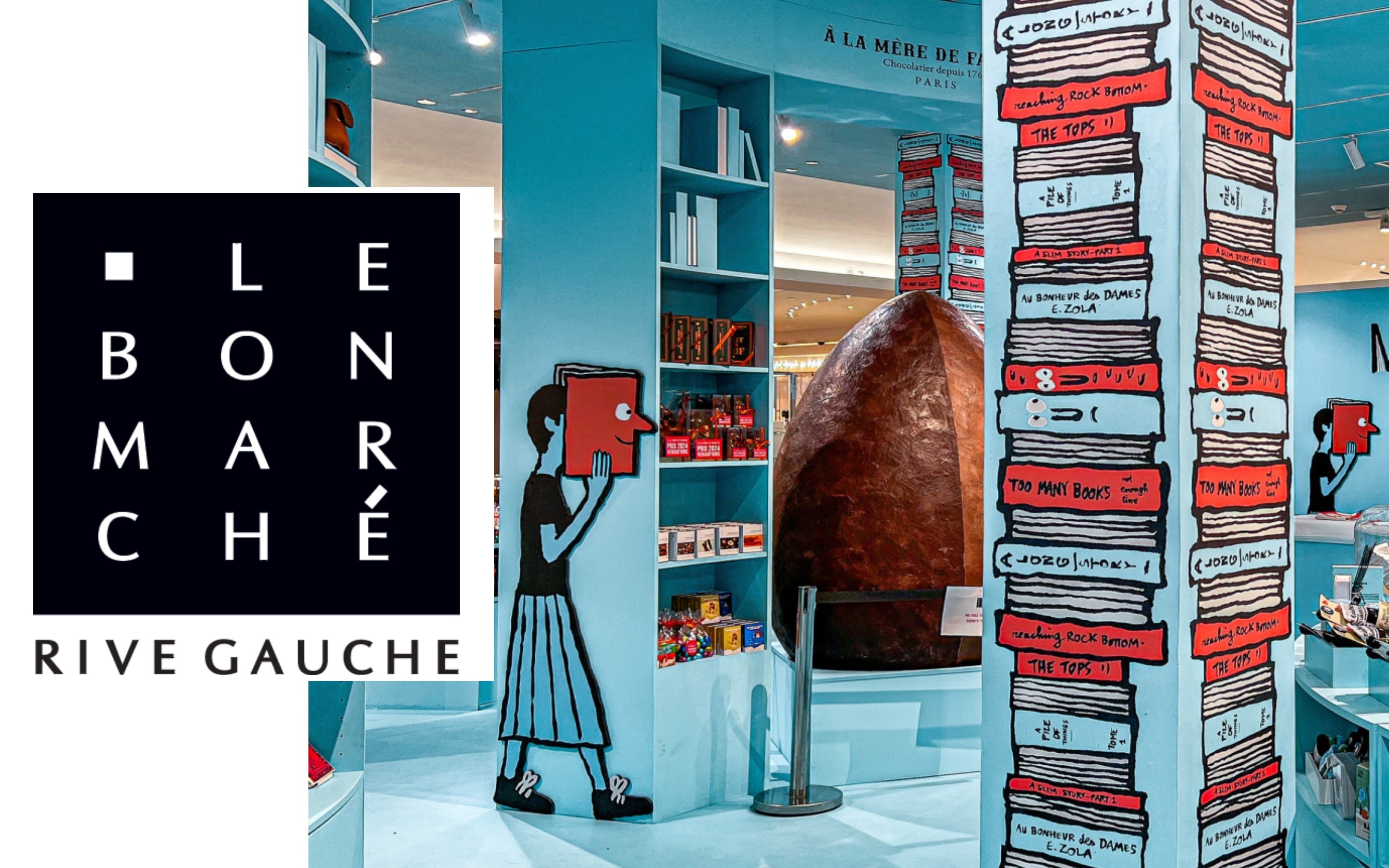 Le jeu des 5 ressemblances : Le Bon Marché Rive Gauche et le livre Au  bonheur des dames | Le Bon Marché, image size:2880x1800