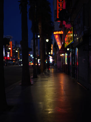 Out beyond the neon light