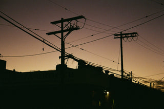 When the light goes down on the city